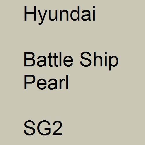 Hyundai, Battle Ship Pearl, SG2.